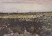 The Heath with a Wheelbarrow (nn04) Vincent Van Gogh